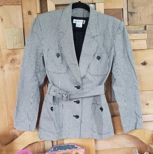 Vintage Calvin Klein sport gingham jacket